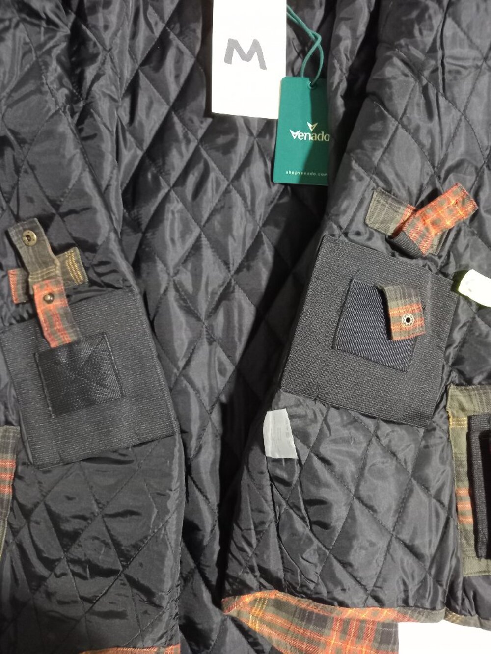 Concealed Carry Quilt Lined Shirt Jacket - Army | Medium - Picture 5 of 7